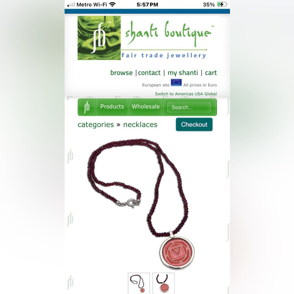 Root Chakra Pendant - Picture 8 of 9